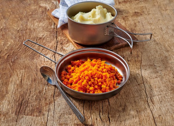 Emergency Food | Carottcubes | Frystorkad mat | 400g