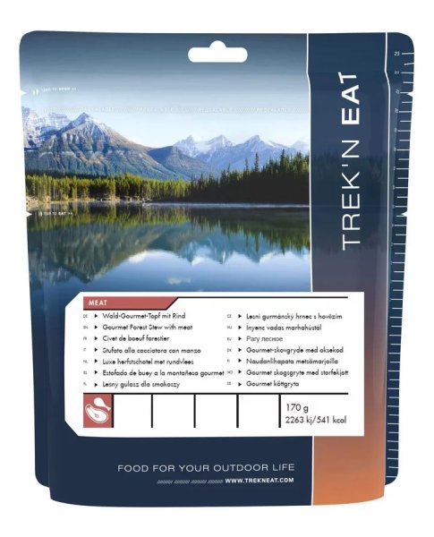 Trek`n Eat | Gourmet Forest Stew with meat | Frystorkad mat | 170g