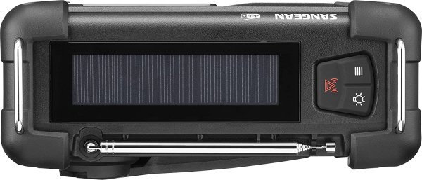 Vevradio Sangean MMR99 DAB Black | Solceller | Powerbank 2600 mAh | Nödradio