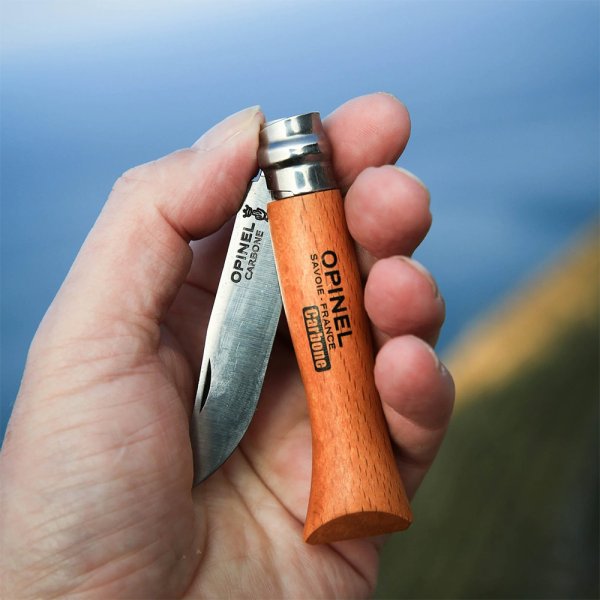 Opinel No 08 Carbon Steel Folding Knife