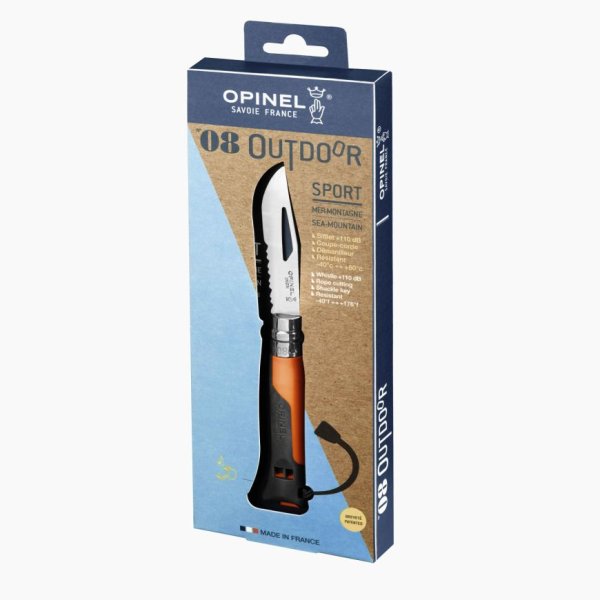 Opinel No8 Outdoor Orange
