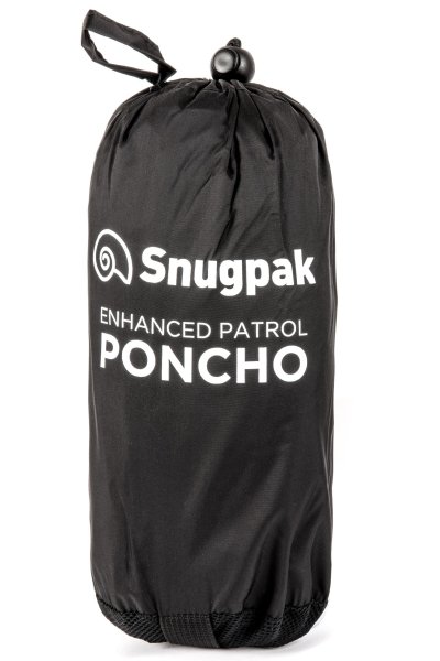 Snugpak Enhanced Patrol Poncho Svart