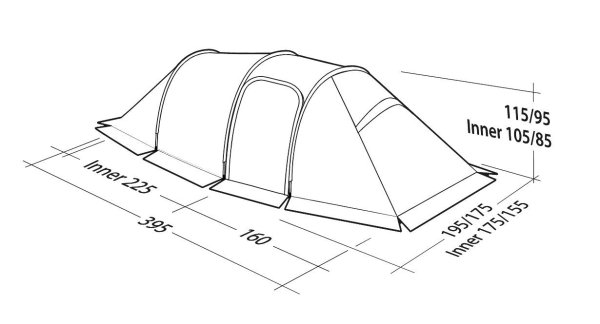 Robens Nordic Lynx 3 | Tält | 3 personer