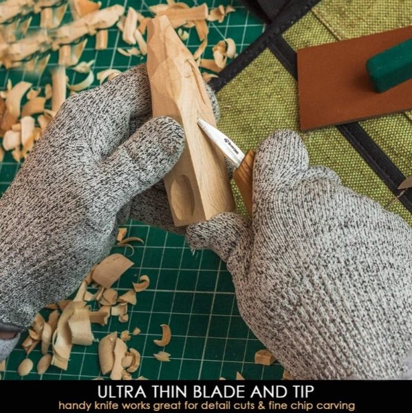 BeaverCraft Träsnidarknivset S15
