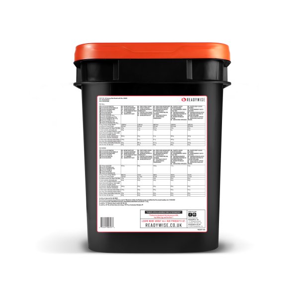 ReadyWise 80 Serving Meat & Rice Bucket | Frystorkad mat | 1730g