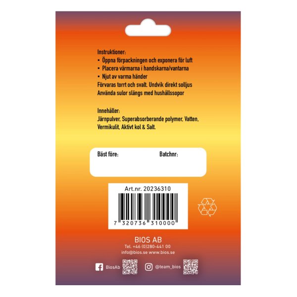 IFISH Handvärmare 2-pack