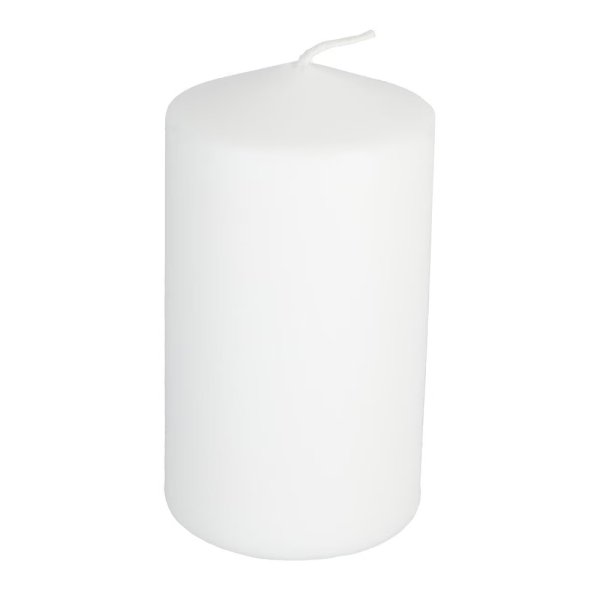 Blockljus Vit 8 x 15cm 60h