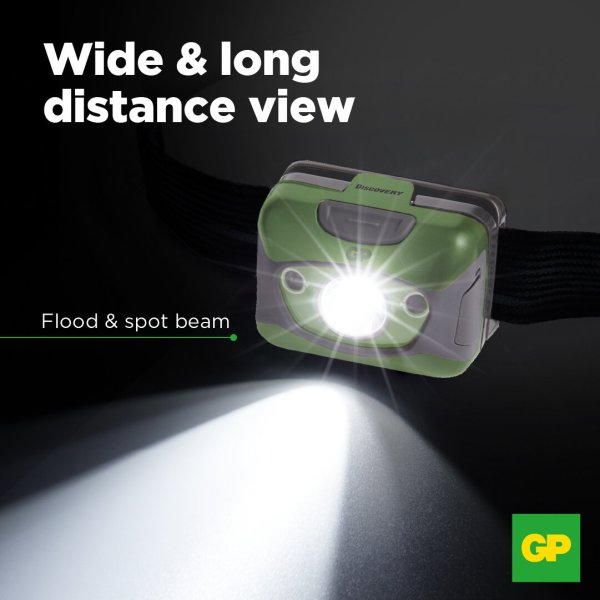 GP CHR41 Discovery pannlampa 300LM
