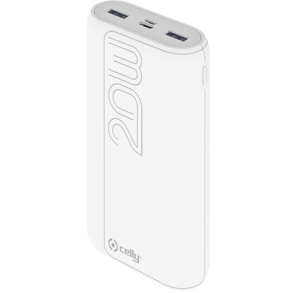Celly Portable PowerBank 20000 mAh Vit