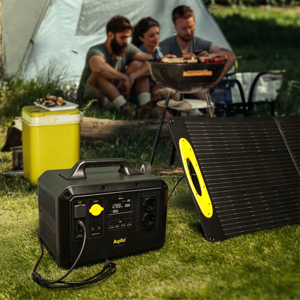 Aqiila Sunbird P200 | Vikbar Solpanel | 200W