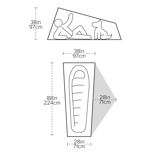 Big Agnes Copper Spur UL1 Tangelo | Tält | 1 person
