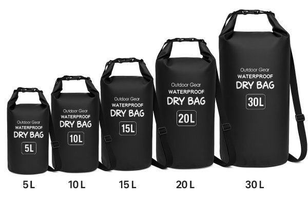 Elements Dry Bag 10L Black