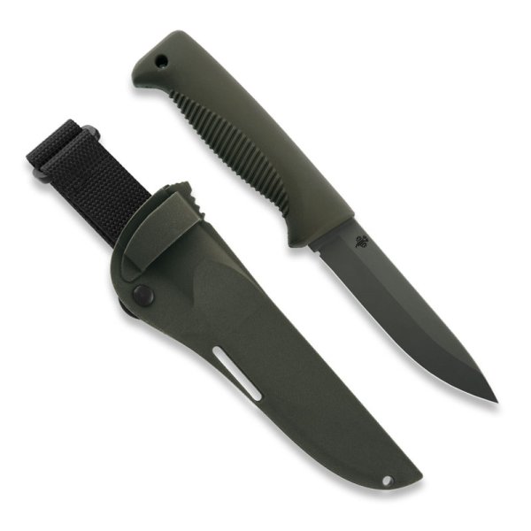 Peltonen M07 Ranger Puukko | Cerakote OD | TPEgreen | Compositegreen