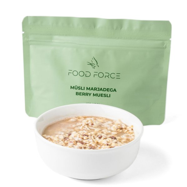 Food Force | Berry Muesli | Frystorkad mat | 100g