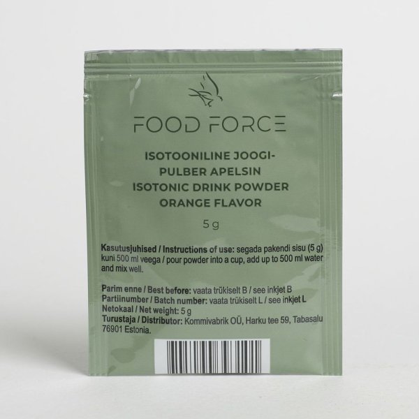 Food Force | Isotonic Drink Powder Orange | 5g