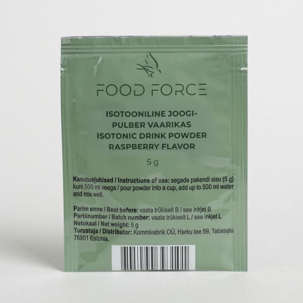 Food Force | Isotonic Drink Powder Raspberry