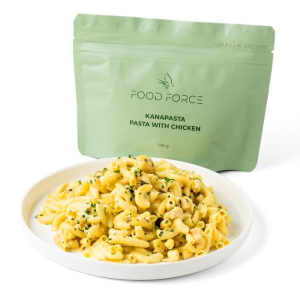 Food Force | Pasta with Chicken | Frystorkad mat | 146g