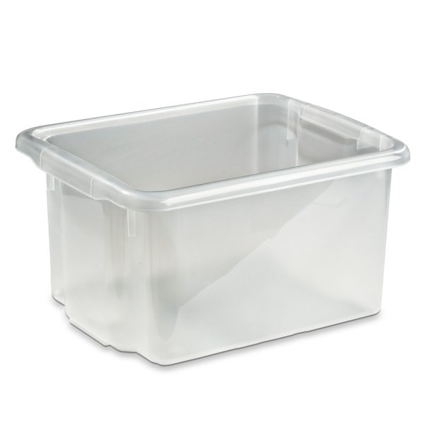 Förvaringsbox Nordic 23L Transparent 