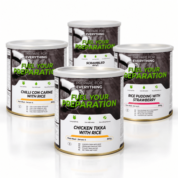 Fuel Your Preparation | Frystorkad mat | Glutenfri | Matranson | 2800g