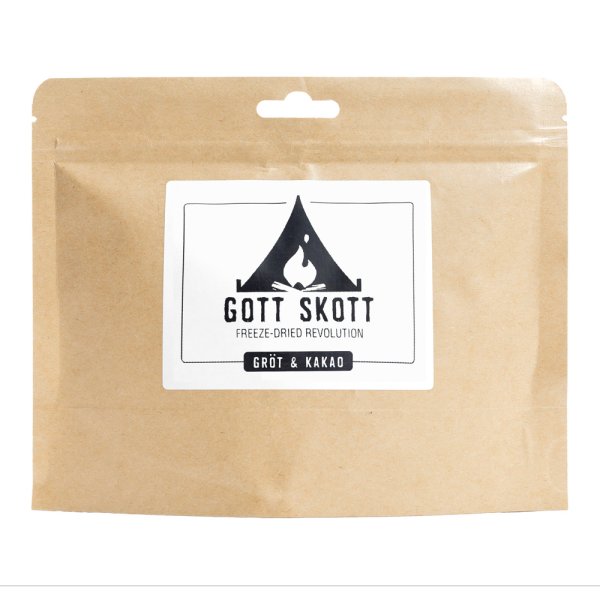 Gott Skott | Gröt & Kakao | Friluftsmat | 160g