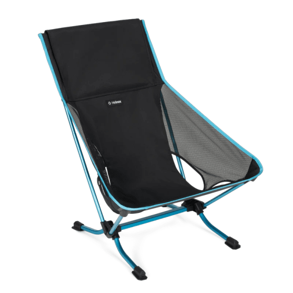 Helinox Beach Chair (re) Black Cyan Blue