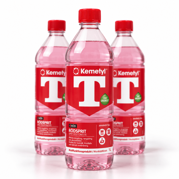 Kemetyl T-röd 3-Pack