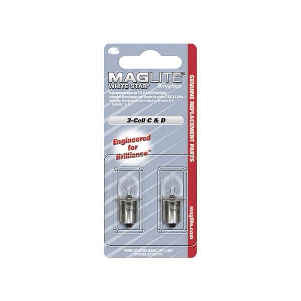 Maglite Glödlampa White Star för 3D/C