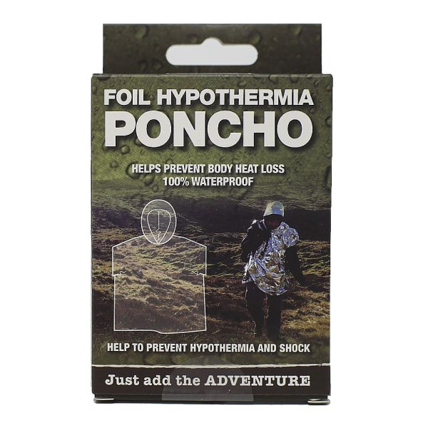 Nödfilt Poncho