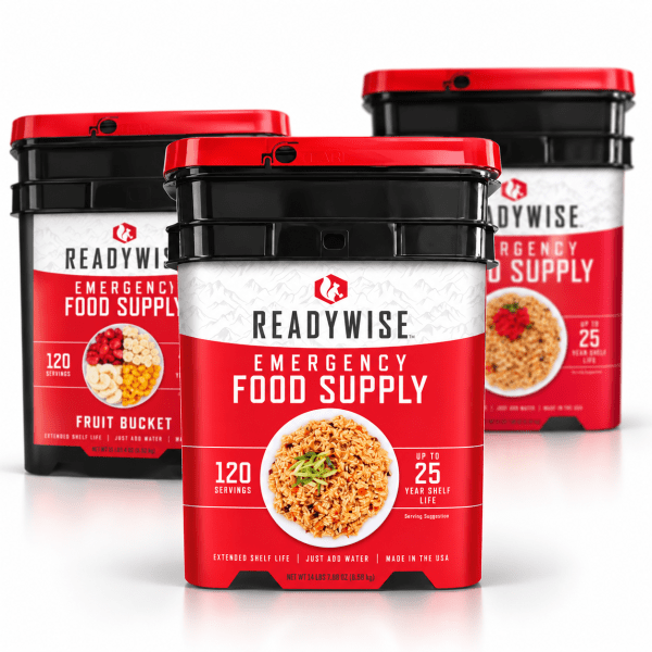Readywise Breakfast And Main With fruit | Frystorkad mat | Matranson | 16 928g