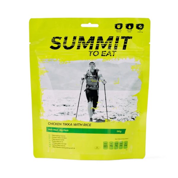 Summit To Eat | Chicken Tikka with Rice | Frystorkad mat | 190g