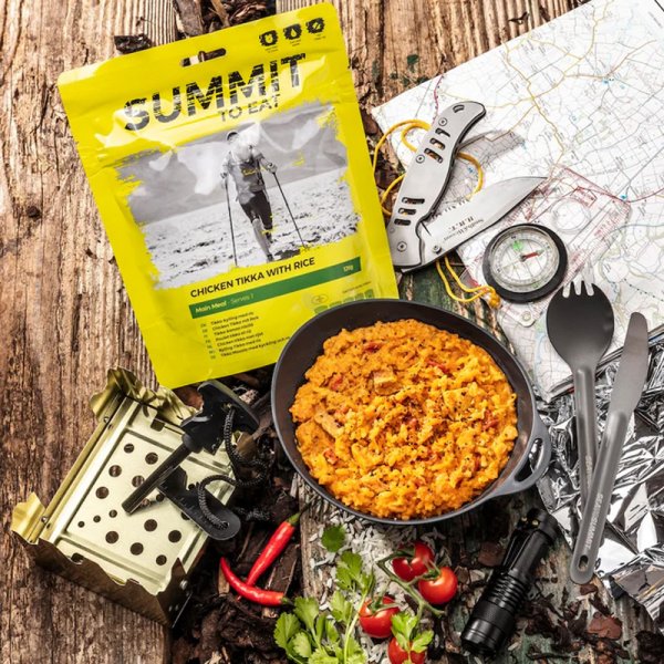 Summit To Eat | Chicken Tikka with Rice | Frystorkad mat | 126g