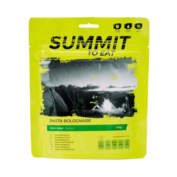 Summit To Eat | Pasta Bolognaise | Frystorkad mat | 130g
