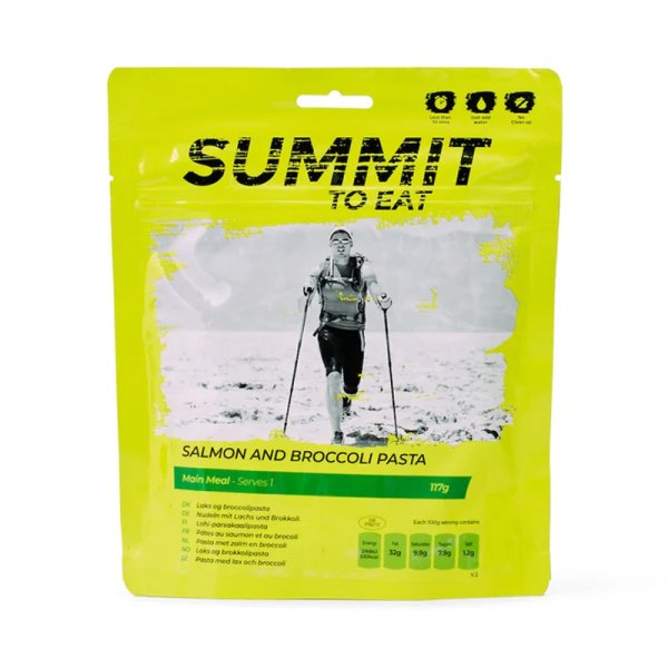 Summit To Eat | Salmon and Broccoli Pasta | Frystorkad mat | 117g