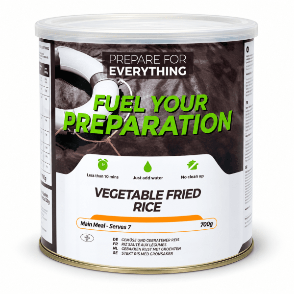 Fuel Your Preparation | Vegetable Fried Rice | Frystorkad mat | 700g